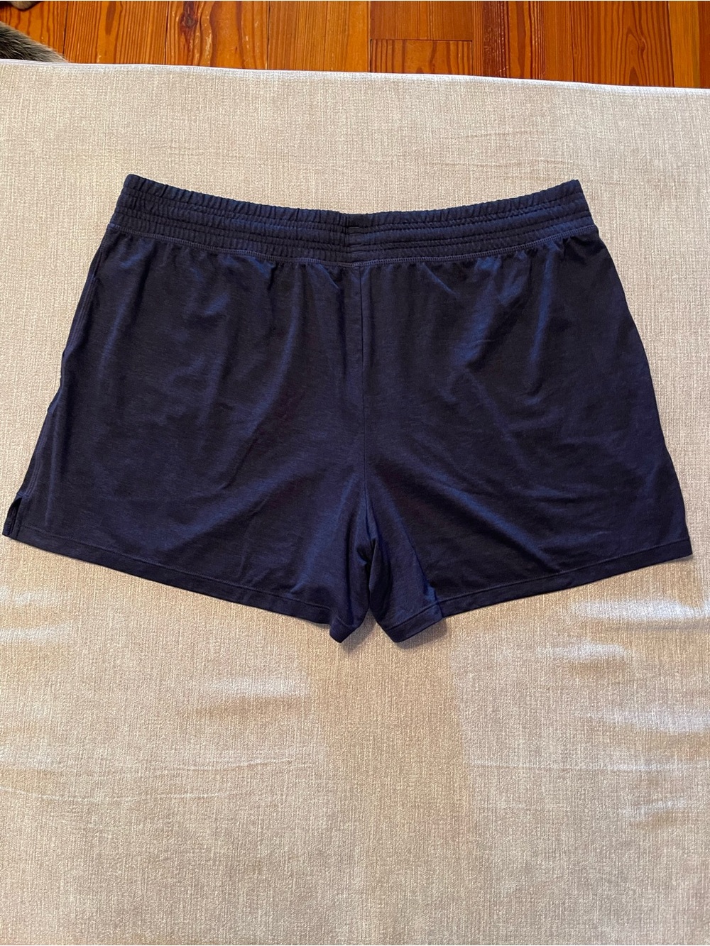 GAP Athletic Running Workout Shorts - Navy and Heather Gray - Picture 3 of 14